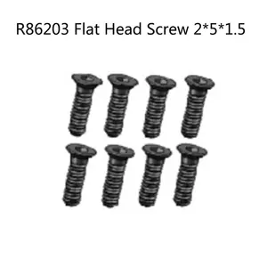 R86203 Flat Head Screw 2*5*1.5 For RGT 136100V3FD 1/10 RC Electric Remote Control Off-road Vehicles Cars Buggy Crawler