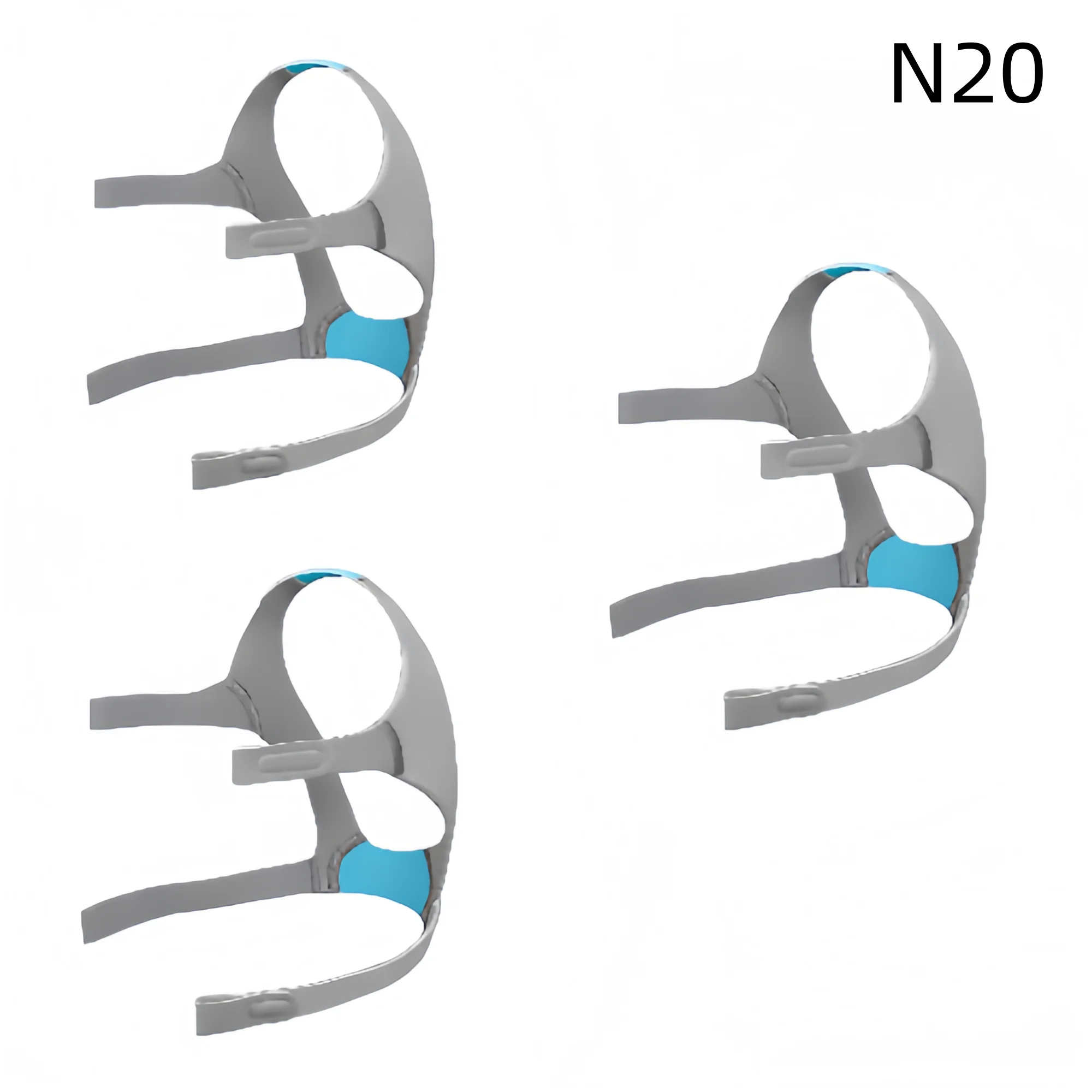 Сменный головной убор с повязкой на голову совместимый ResMed AirFit/AirTouch N20 для