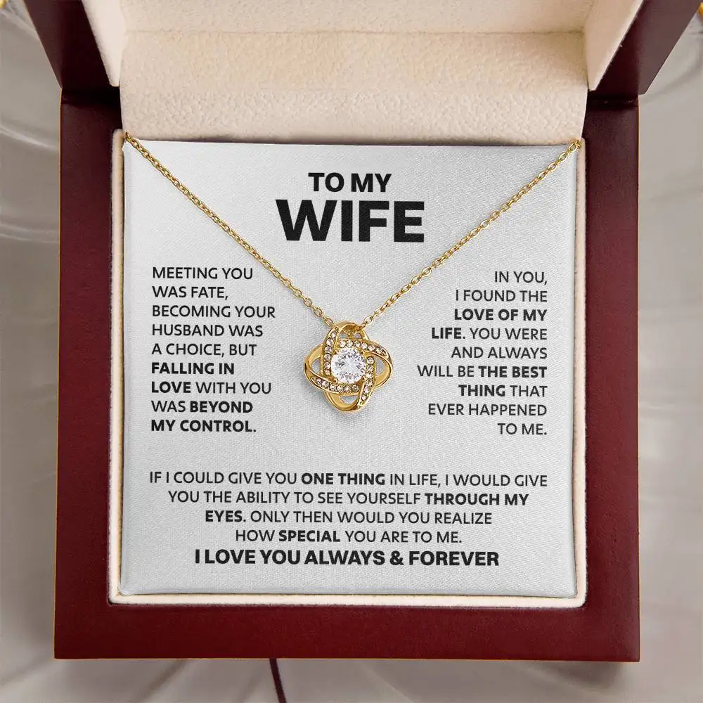 Моя любовь жена родственная душа ожерелье из нержавеющей стали подарки с