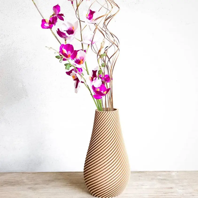 Китай Лидер продаж 2020 Прямая поставка деревянные большие маленькие вазы на заказ