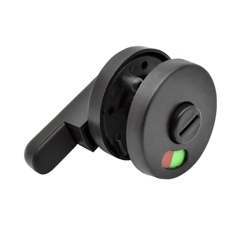 

Black Indicator Bolt Vacant Engaged Bathroom Privacy WC Toilet Door Lock