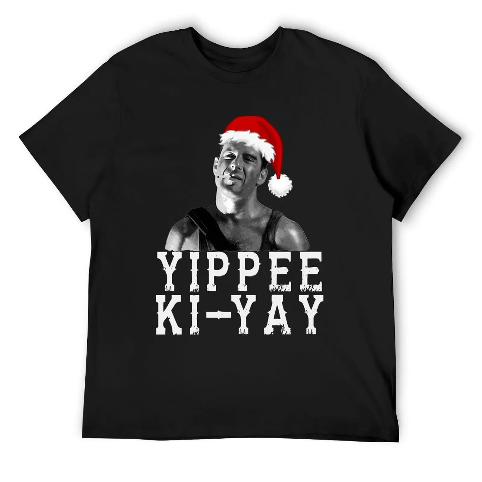 Die Hard - YIPPEE KI YAY Original Fan Art Классическая футболка винтажная летняя одежда футболки с