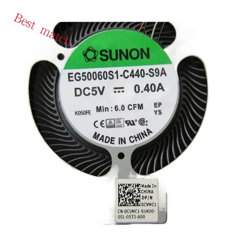 Новый оригинальный вентилятор охлаждения процессора ноутбука радиатор для DELL