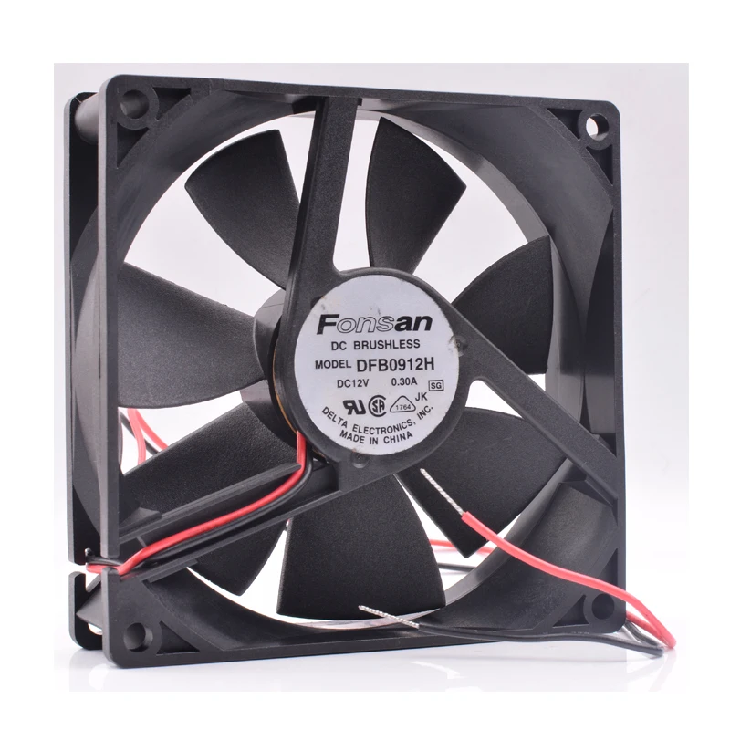 Оригинальный FONSAN DFB0912H 9 см 92 мм вентилятор 9025 12 В 0,30 А источник питания шасси большой охлаждающий вентилятор