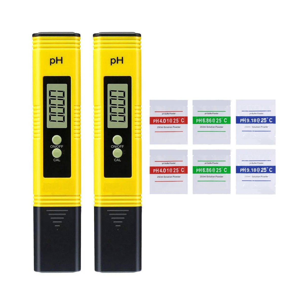 

2 Pcs Digital PH Meter 0.01 PH High Precision Water Quality Tester for Home Drinking Water/Swimming Pool PH Tester