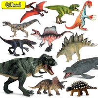 jurassic dinosaurs world animal model indominus rex pterosaur mosasaur stegosaurus action figures pvc collection kids toys gifts