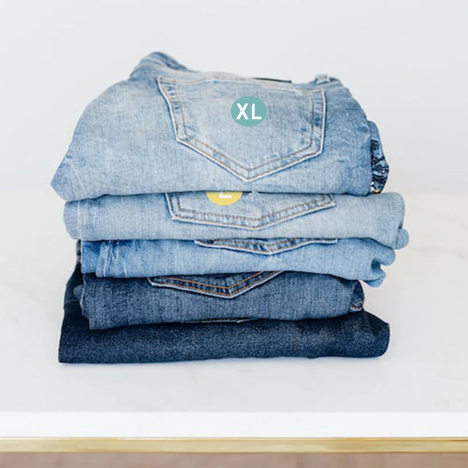 

Durable High Quality Sticker Labels 1 Inch 1 Roll 2.5cm / 1inch 500 Pieces Circle Clothing Size Hat Size Multicolor