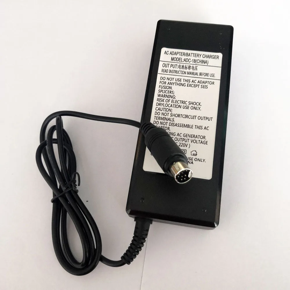 Economic AC Power Adapter BTR-09 Battery Charger ADC-18 for FSM 70S 70S+ 80S 61S 62S Fusion Splicer Free Shipping