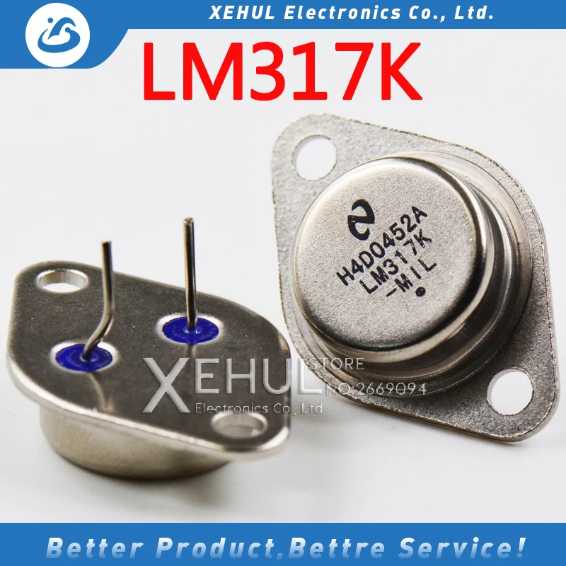 3 шт./5 шт./20 шт., регулируемая трехконтактная трубка регулятора LM317K LM117K 1,2 в-37 в