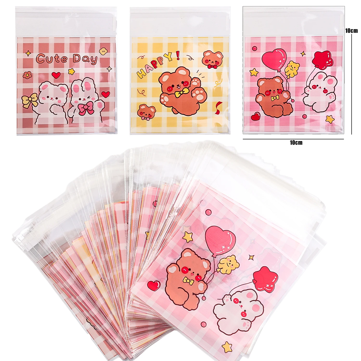 

Мультяшные пакеты для подарков с кроликами