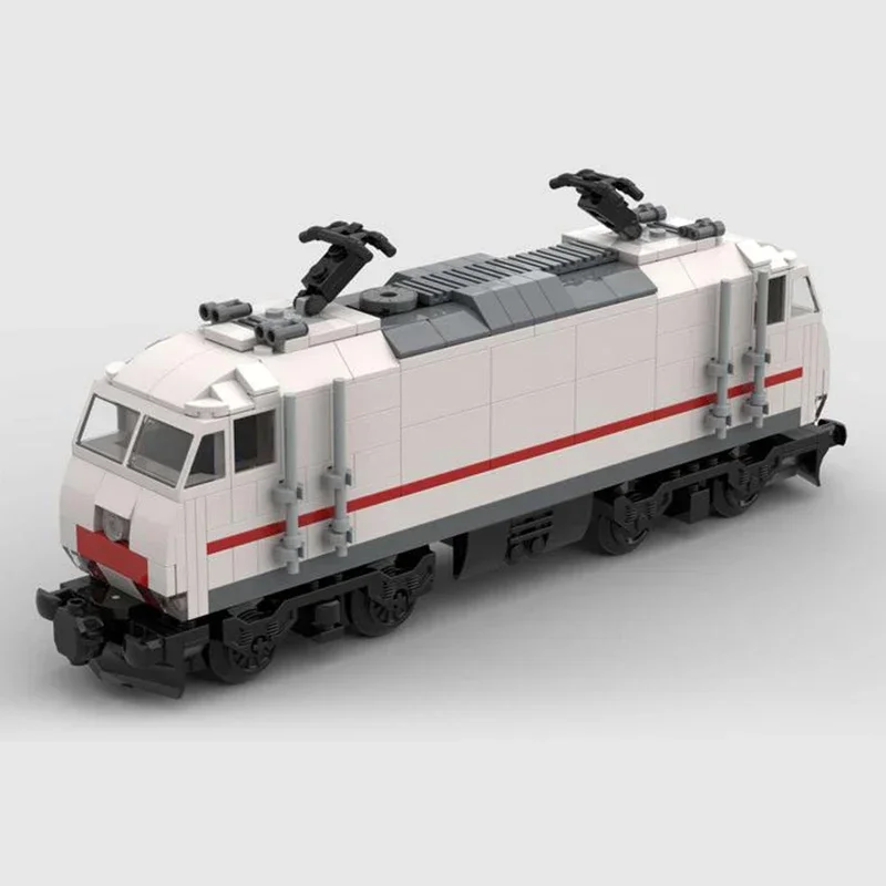 Модель городского поезда Moc Строительные кирпичи DHG 500 C конструкторные модульные