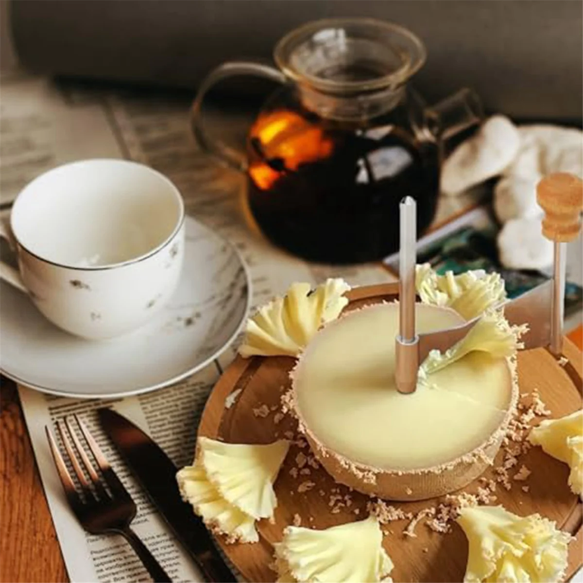 Плойка для сыра и бритва из нержавеющей стали-идеально подходит шоколада