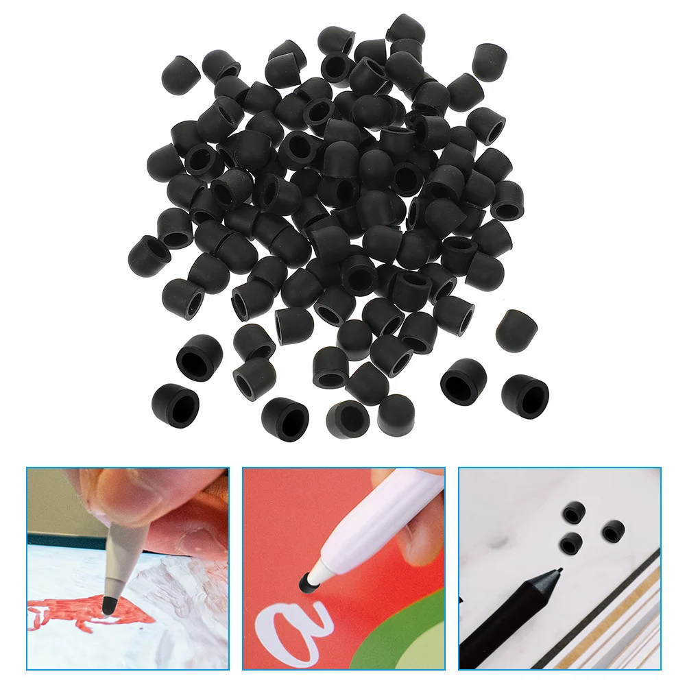 

300Pcs Silicone Stylus Nibs Rubber Stylus Tips Conductive Rubber Tips Touchscreen Pen Tips