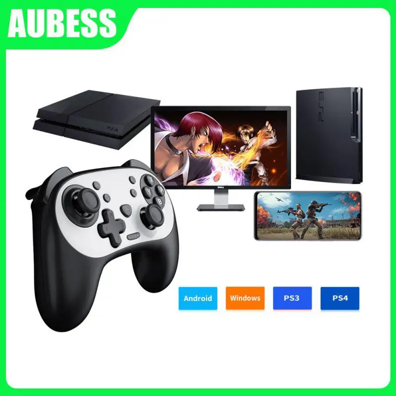 

Wireless Gamepad Multi-function Tv Gamepads Joystick Turbo Function Gamepads Supports Mobile Phone/p3/pc