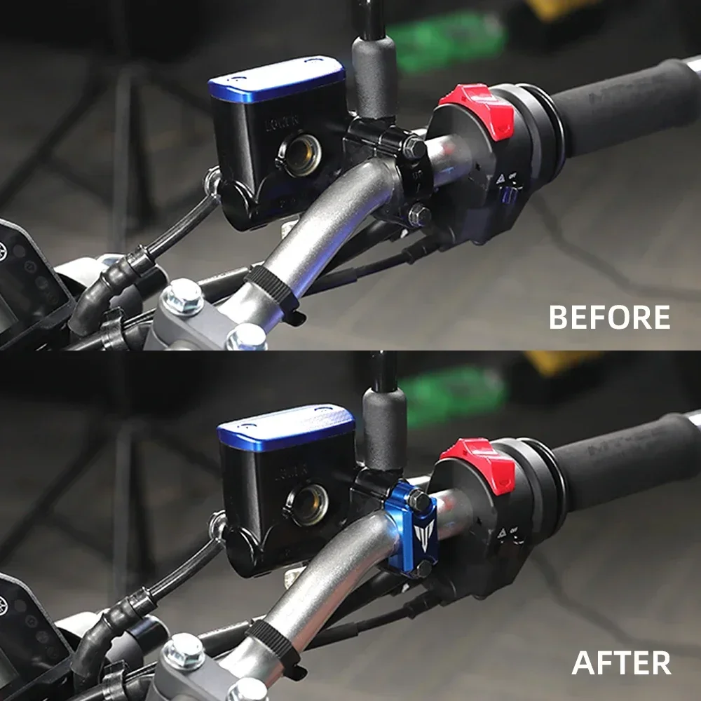 Зажим главного тормозного цилиндра для YAMAHA YZF R125 R1 R6 R7 R25 R3 R15 MT15 MT 03 25 XJ6 FZ8 T-MAX крышка