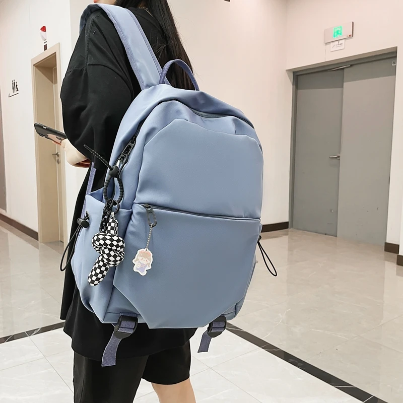 

Women Backpack Mochilas Nylon Bags Ins Ulzzang Travel Laptop Rucksack Student Schoolbag College Bookbag