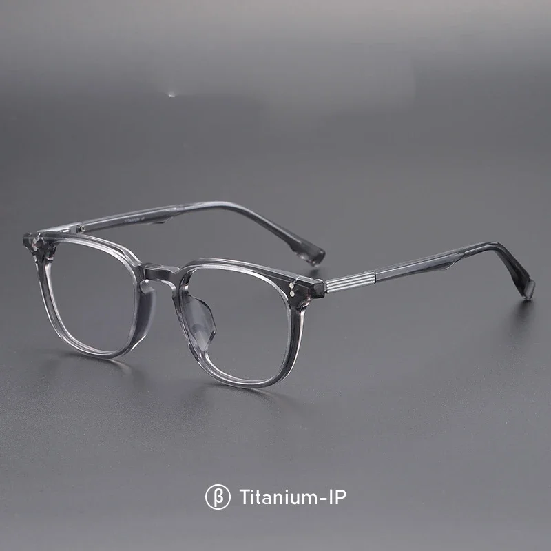 Квадратные бифокальные фотохромные оптические очки мужские ацетатные для врача