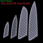 4 шт. Прозрачный чехол для ножа пластиковый защитный чехол для лезвия кухонного ножа 3578 дюйма