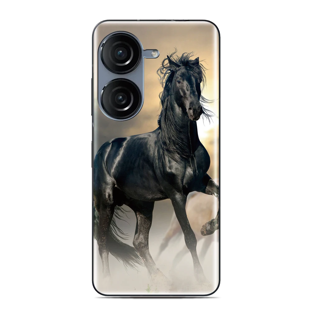 Фото Чехол с изображением лошади и животного для Nokia X10 X20 X30 X6 8 5,3 8,3 2,4 6,2 7,2 5,4 C3 C100 C200 для BQ Aquaris X X2 Pro, задний чехол для телефона №3