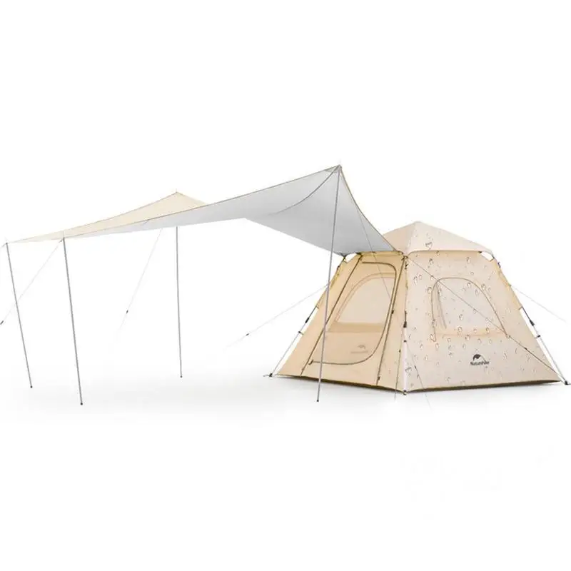 

Portable Outdoor Tents For Camping 4-6 Person Waterproof Automatic Setup Family Tent Travel Hiking Sunscreen Canopy Tent