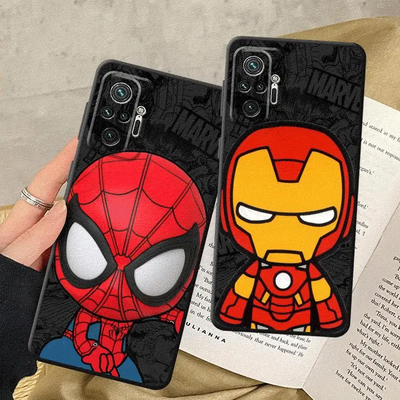 Чехол для телефона Marvel Deadpool Groot Xiaomi Redmi Note 7 8 T S 10 11 12 Pro ProPlus 13