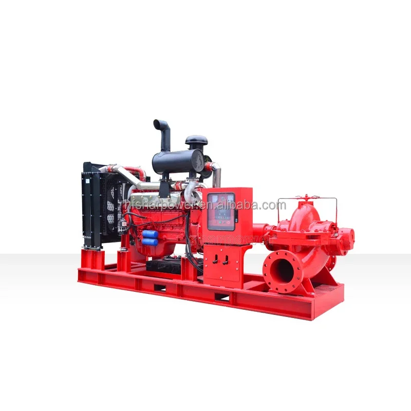 SHARPOWER 40 мм 50 65 80 100 125 1 кВт-90 кВт с приводом двигателя противопожарный водяной насос