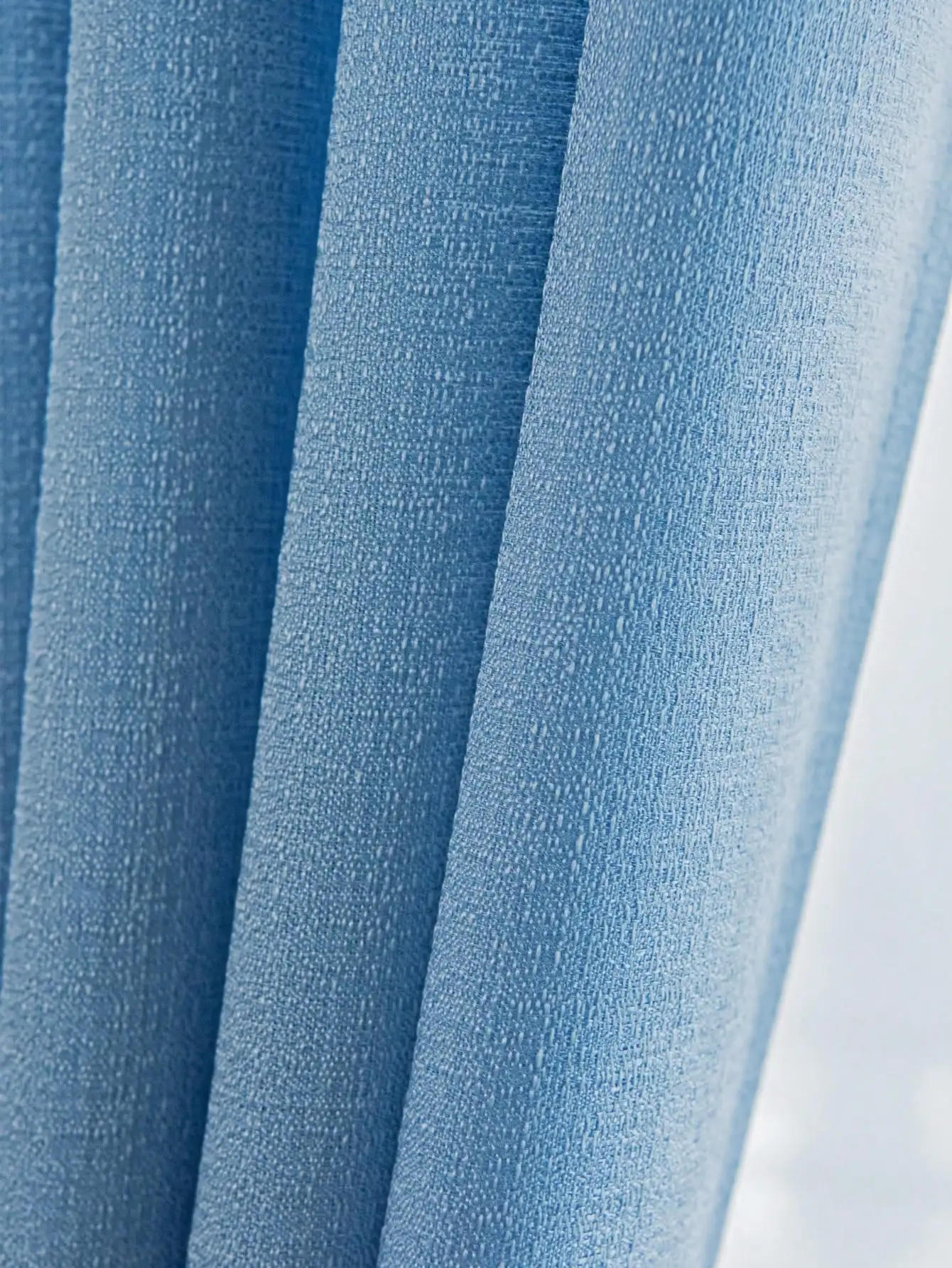 Ультра-мягкие Тонкие Градиентные Шторы Для Отелей Синяя Вуаль В Европейском