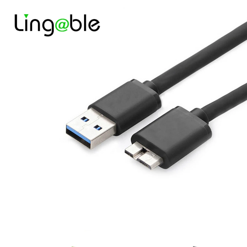 

Lingable Micro USB 3.0 Cable Data Sync Fast Charging USB3.0 Phone Hard Disk Driver Cabo for Samsung Note3 N9000 S5 SV i9600