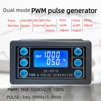 pwm motor speed controller regulator dual mode signal generator frequency duty cycle adjustable delay digital display module