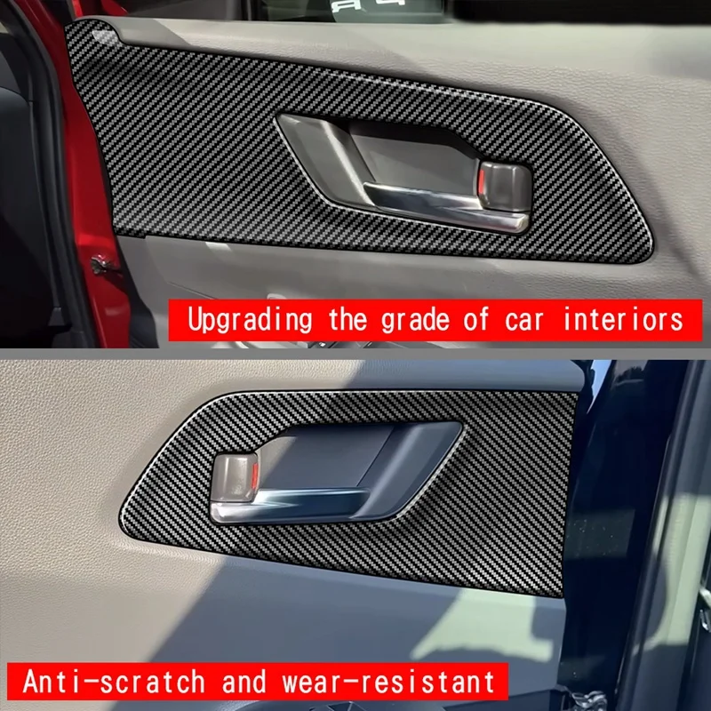 Car Inner Handle Panel Interior For Toyota Prius 60 Series 2020-2023 Accessories