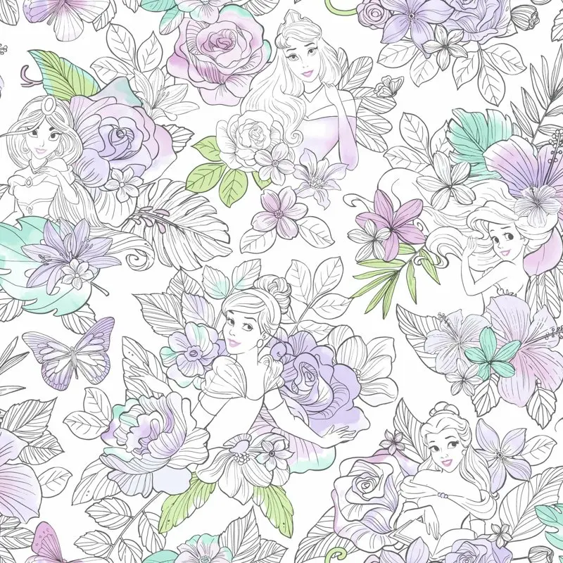 

Wallcoverings Princess Royal Floral Wallpaper
