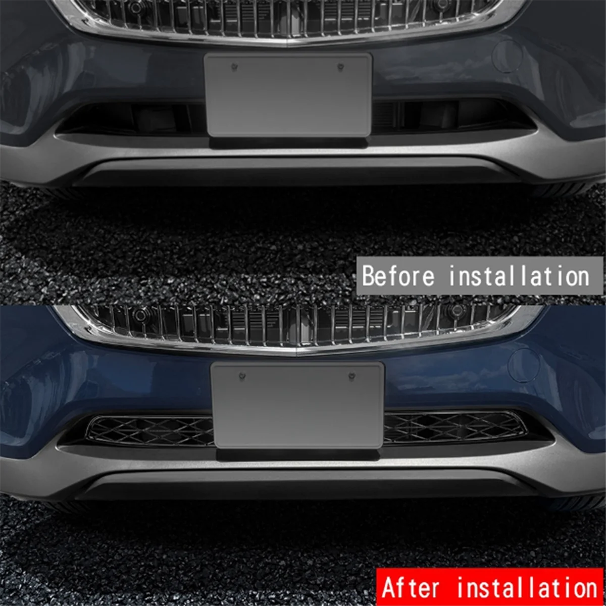 Передняя Нижняя средняя сетка для автомобиля задняя решетка защитная подставка