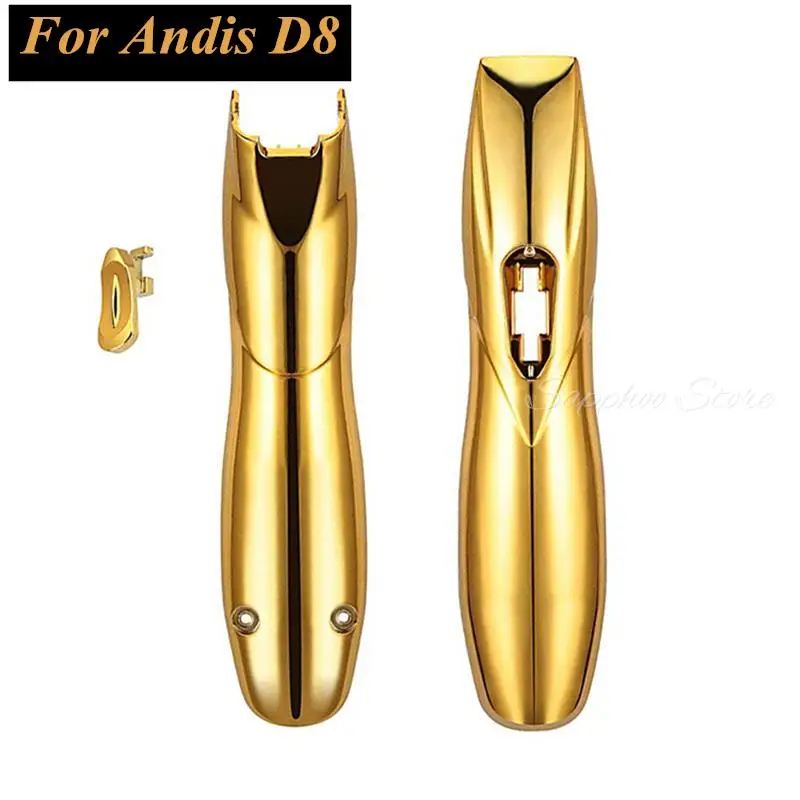3PCS/set For Andis D8 Electric Clipper Shell Hair Clipper Back Housing Cover Front Lid For Hair Trimmer Tools Kit Plating G0811