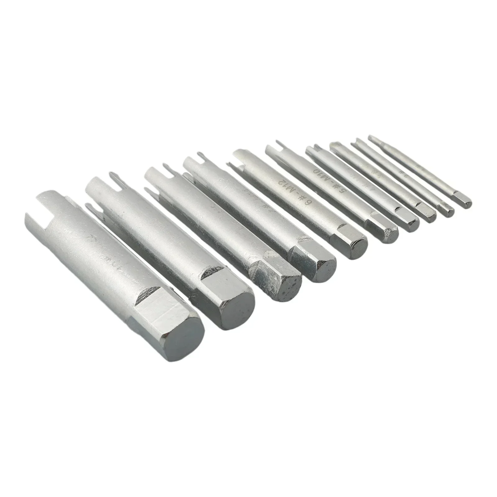 10 шт. экстрактор поврежденных винтов инструмент для удаления со сломанной