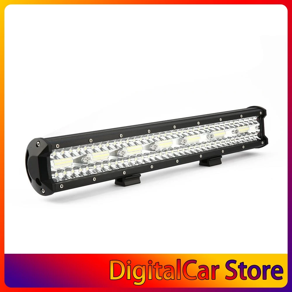 

20inch LED Light Bar Triple Row Flood Combo Work Driving 12V 24V 4x4 for WD Truck for JEEP SUV Mining Boating Marine Deck Light