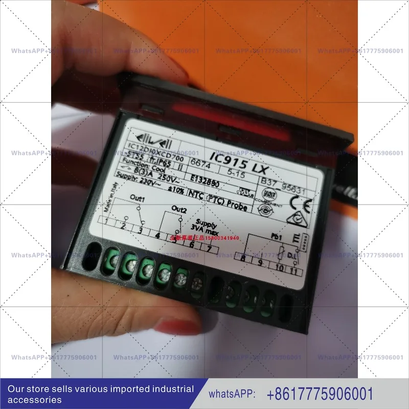 Фото ICPLUS915 Оригинальный контроль температуры Eliwell IC915 NTC PTC, IC915LX №1