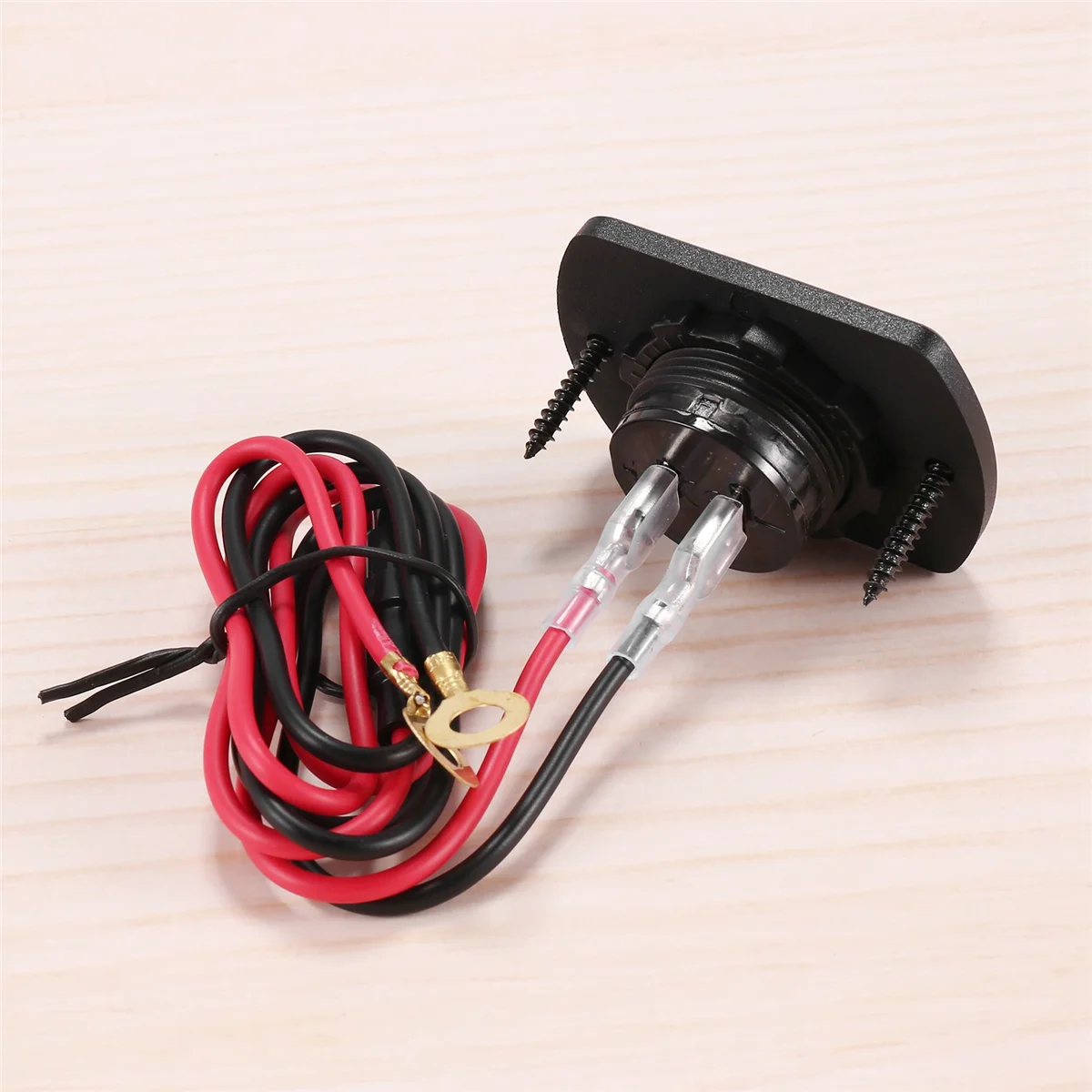 

12V Voltage Gauge with Contact Switch Digital Display DC12V 24V Waterproof Voltmeter Panel for Boat Marine Truck ATV UTV