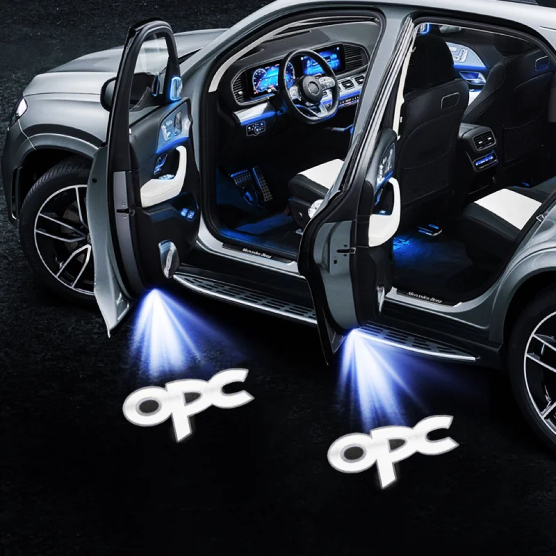 Светодиодные лампы с эмблемой дверной светильник проектор приветствия GTC для Opel