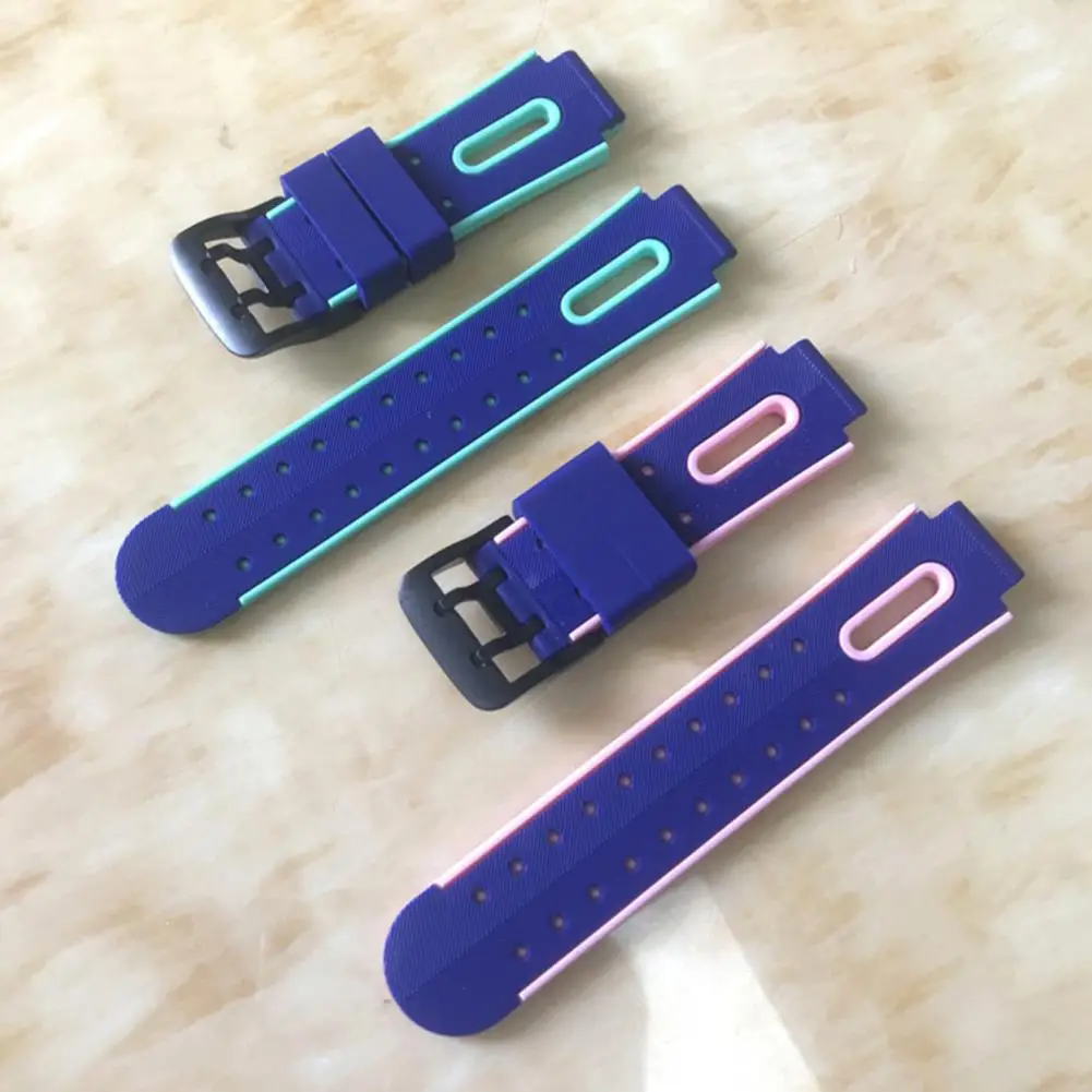 

Стильный легкий ремешок для часов 15 мм, умные часы, регулируемый ремешок для экологически чистых часов для детей