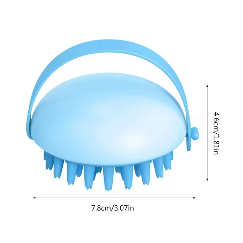 

Щетка для массажа тела, щетка для мягкого шампуня, щетка для мытья волос, щетка для душа, щетка для ванны, спа-массажа, щетка для волос BX0D