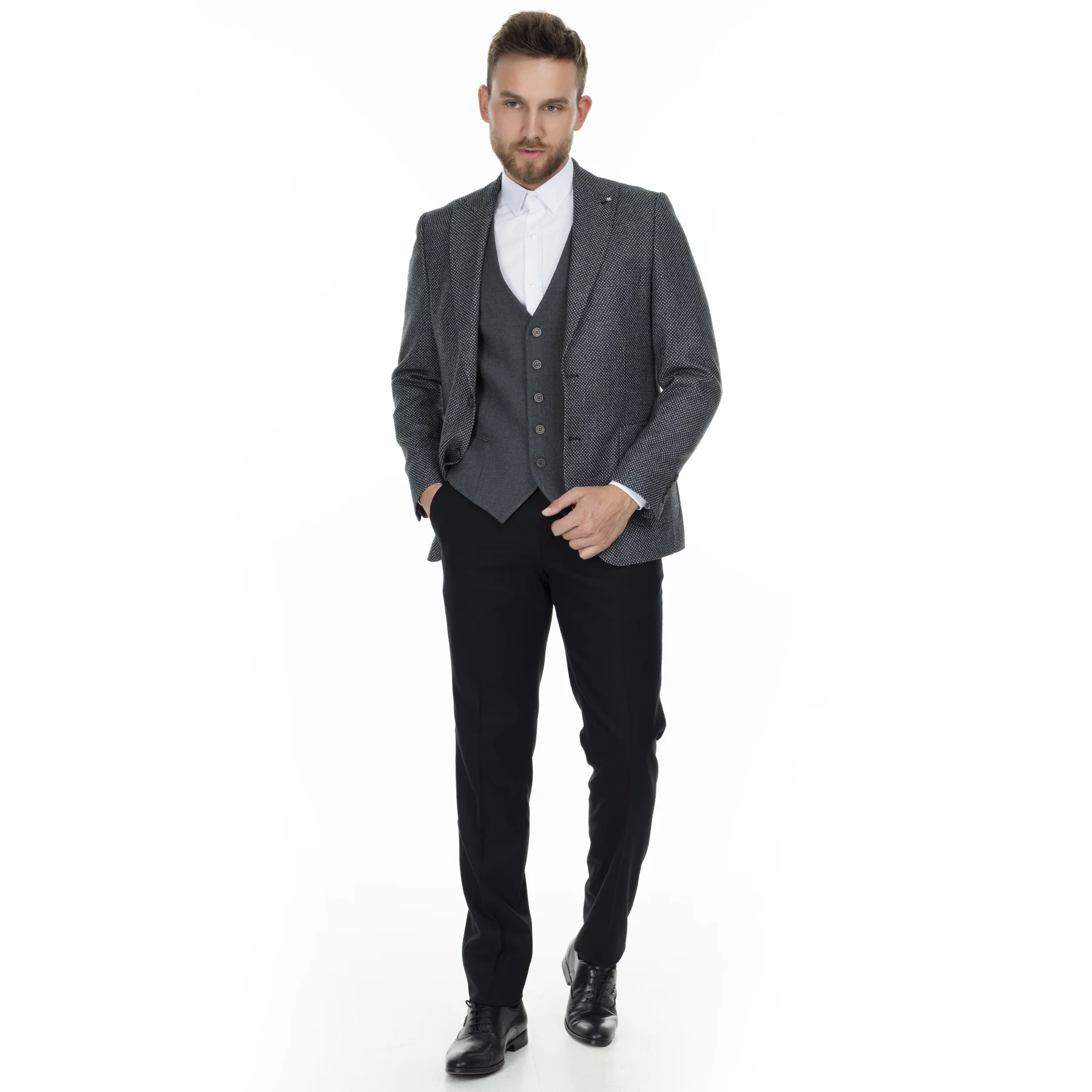 Altınyıldız Slim Fit Kombinli костюм мужской платье 4 A3120100103 YLD6|Костюмы| |