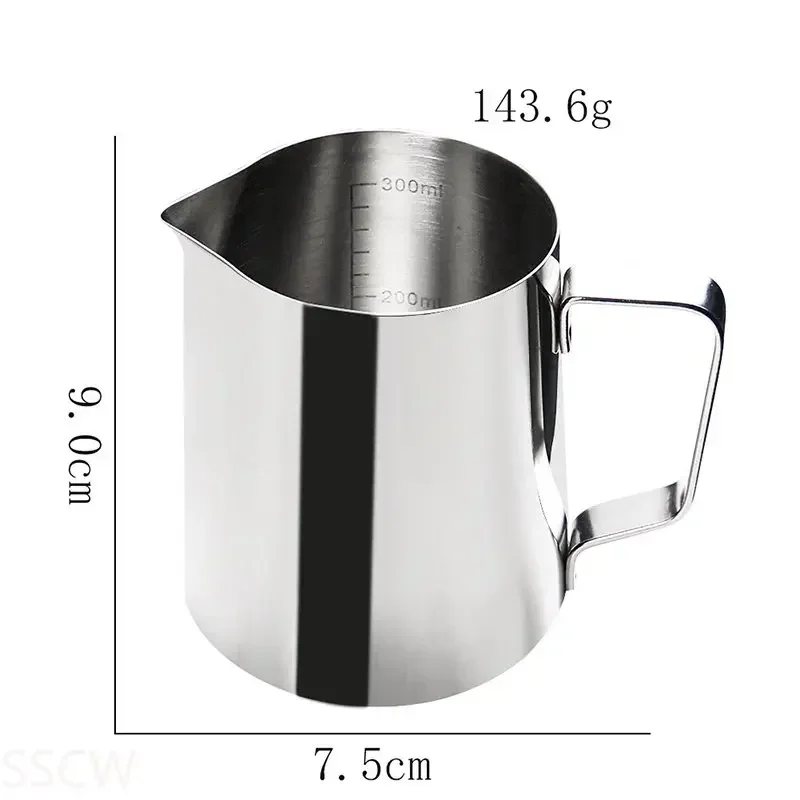 Кофе из нержавеющей стали 350/600/1000 мл горшок с цветком кувшин для молока