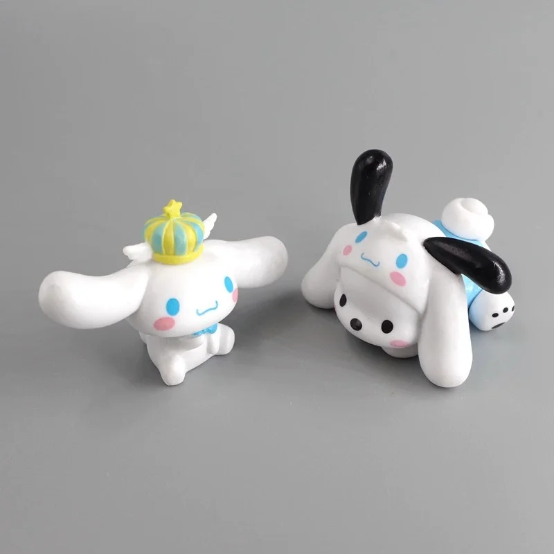 Фото Набор из 5 милых аниме-патчей с персонажами Pachacco, My Melody, Cinnamoroll: декоративные нашивки для рукоделия, подарок на день рождения №3