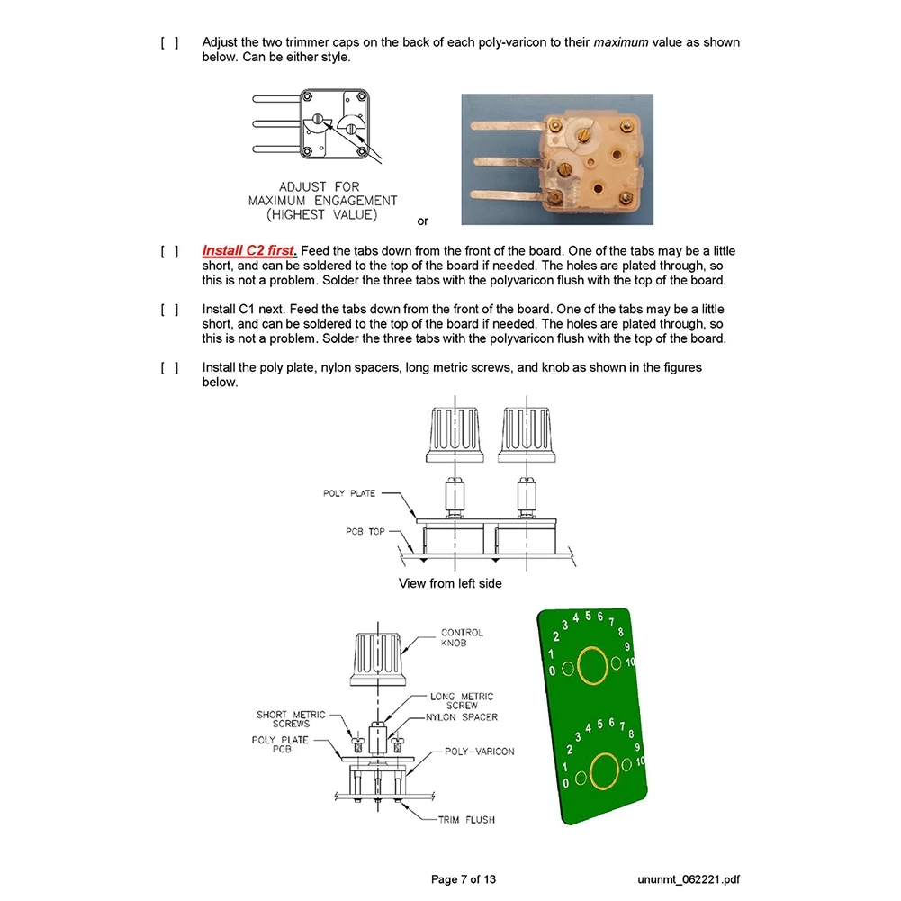 QRPGuys 40M-10M UnUnTenna Plus Антенна Настраиваемая длинная проводная антенна (комплект