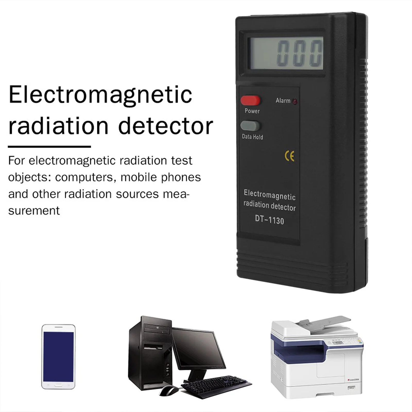 

Aimometer Electromagnetic Radiation Detector LCD Digital EMF Meter Dosimeter Tester Hunting Equipment DT1130