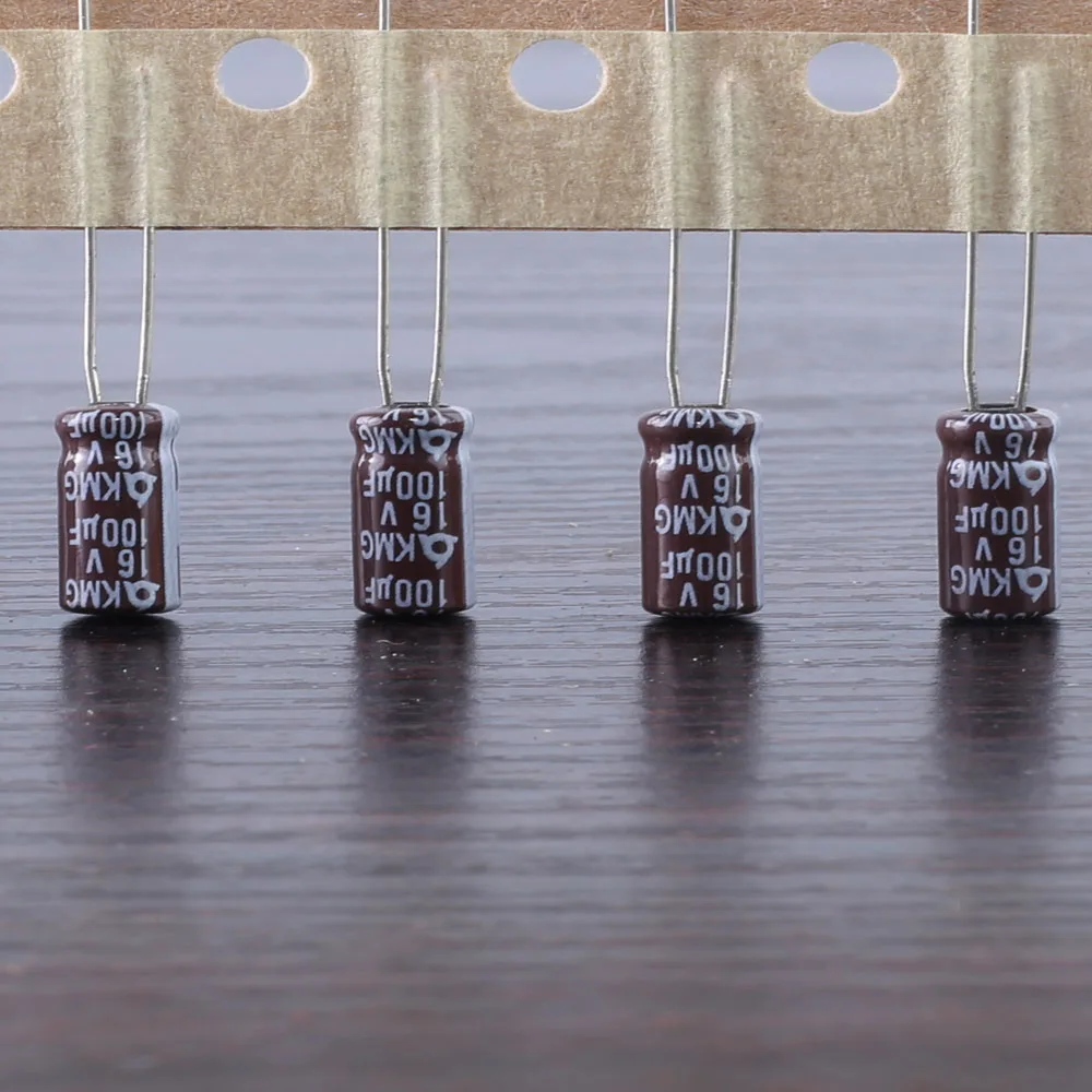 100 шт. Nippon Chemi-Con NCC KMG 100mfd 16 в мкФ электролитический конденсатор 5x11 мм