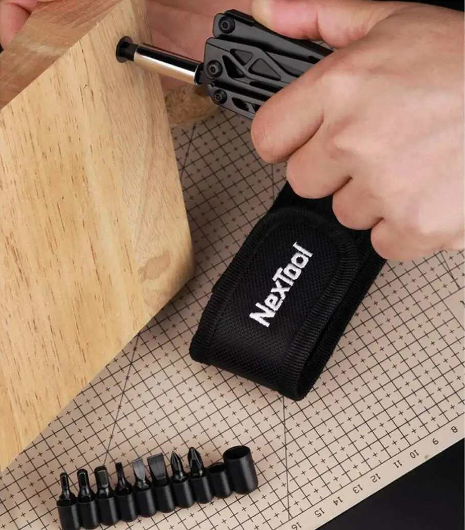 Оригинальные инструменты XIAOMI NEXTOOL 11 в 1 многофункциональные складные плоскогубцы