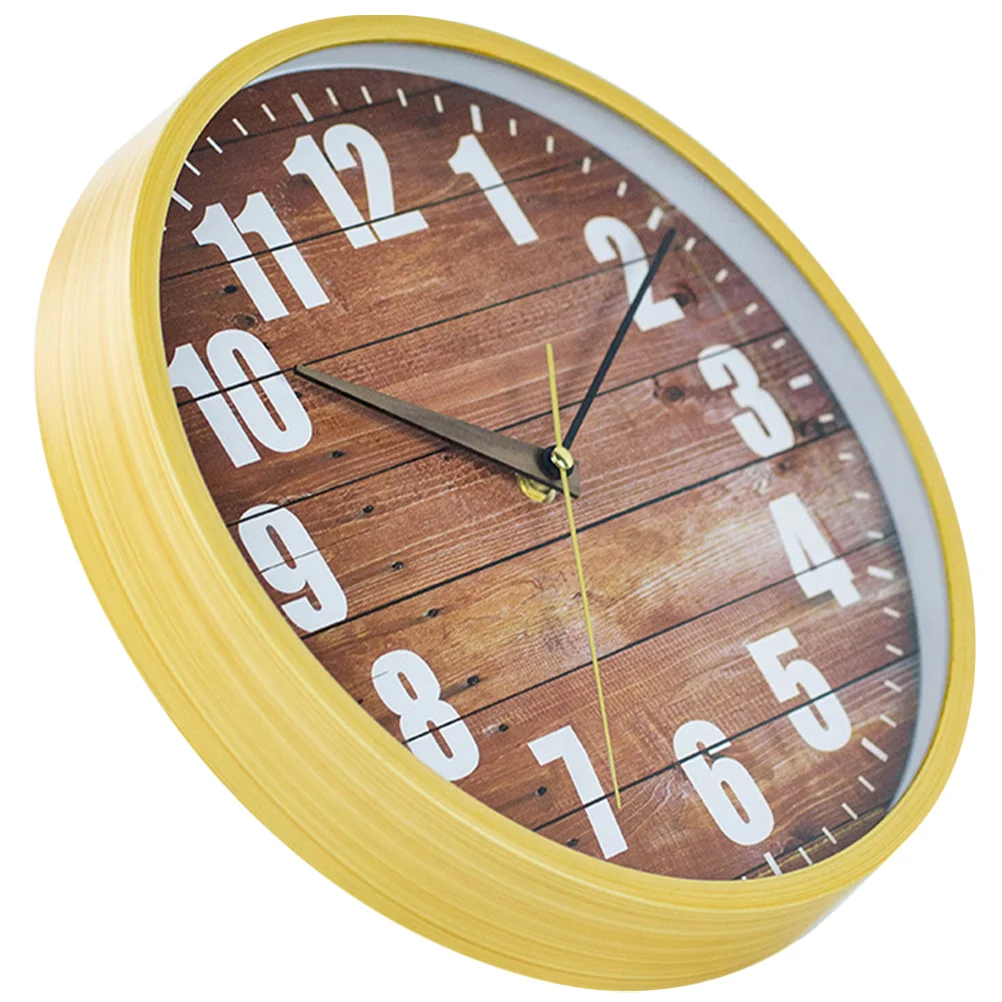 

Wall Clock Non-ticking Silent Decorative Clock Modern Large Number Round Clock