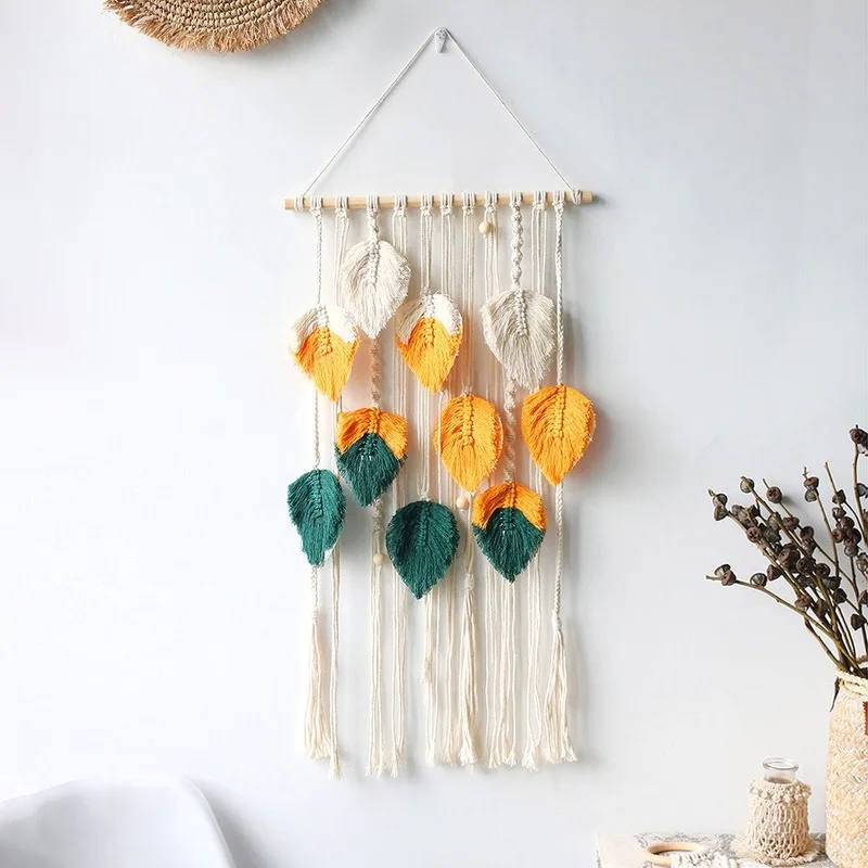

Simple Modern Style Decorative Handwoven Tapestry Bedroom Living Room Wall Hanging Home Decoration Accessories