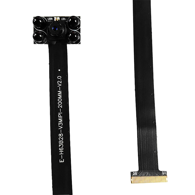 HD 1080P Мини-кабель для камеры 70 градусов MIPI 28 Pin интерфейс 1/4 объектив 200 мм длина